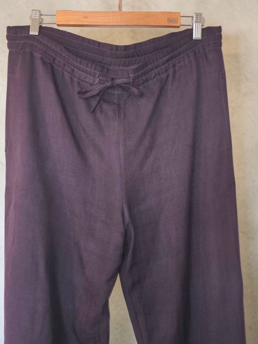 Neiman Marcus 100% Silk Purple Tai Chi Set PM Petite Medium Frog Closure Lounge - Picture 4 of 16